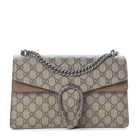 GUCCI GG Supreme Monogram Small Dionysus Shoulder Bag